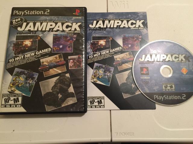 Jampack disque de demos