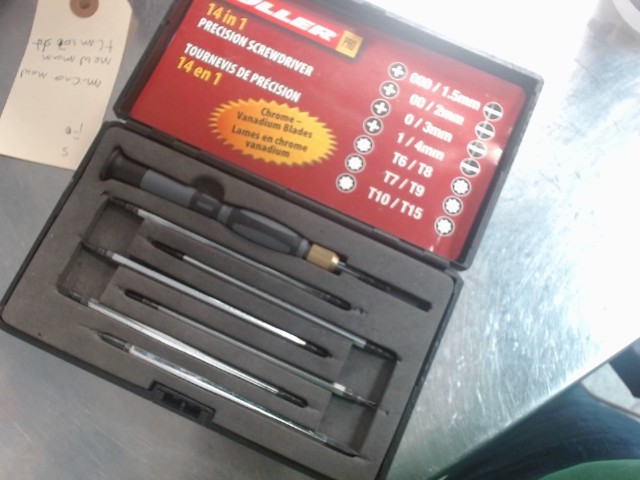Tournevis de precision