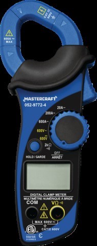 Digital clamp meter 600v