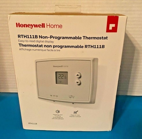 Thermostat non programmable dans boite