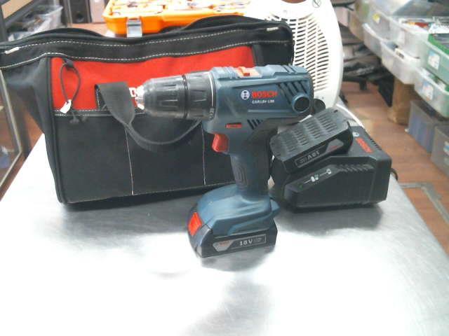 Drill + 2 batt + chargeur + sac