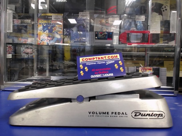 Pedal de volume low friction band-drive