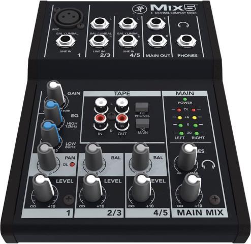 5 channelk mixer mix5