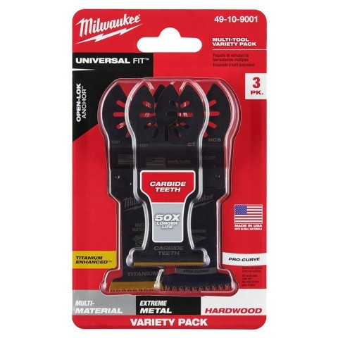 Multi-tool blade kit (3-piece)