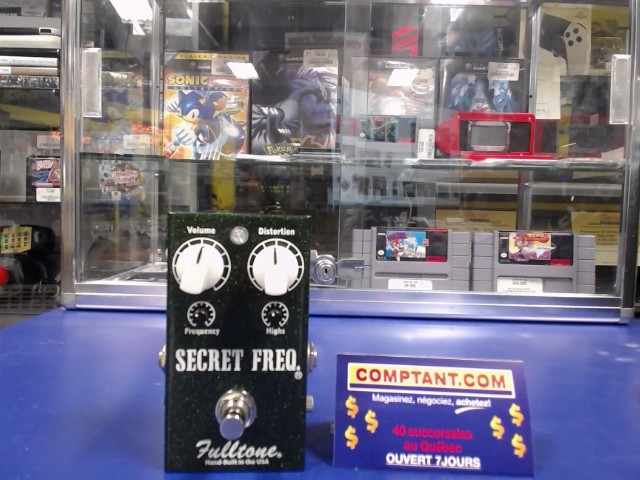 Pedale secret freq usa