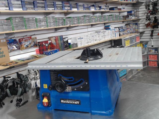 Banc scie 10'' no garde no guide