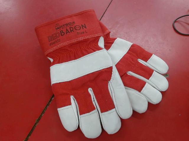 Gantss de travail en cuir red baron (l)