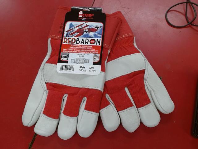 Gants de travail en cuir red baron (xl)