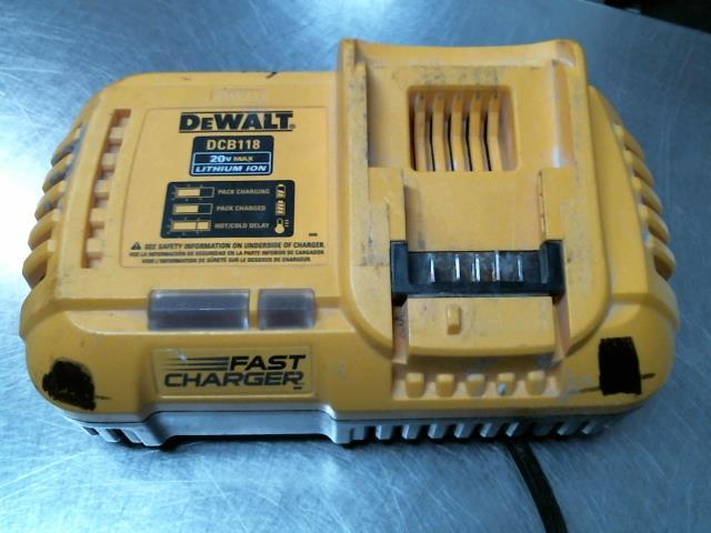 Chargeur a batterie dewalt black marker