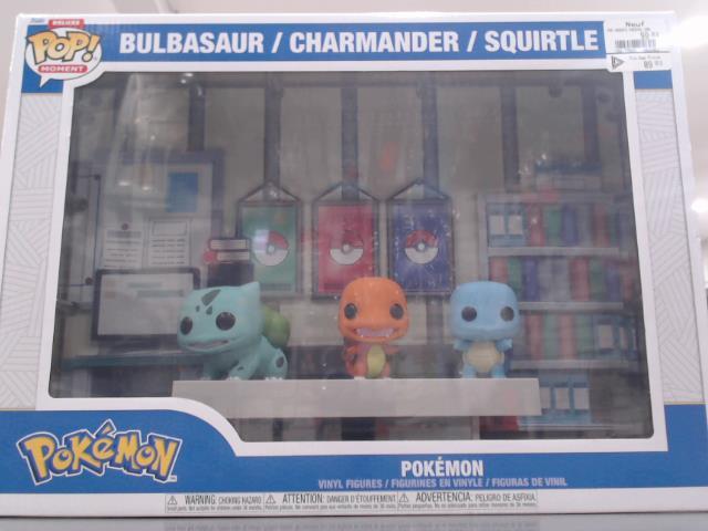 Bulbasaur/charmander/squirtle poekmon