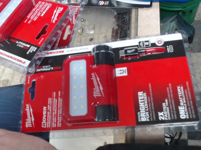 Pivoting flood light