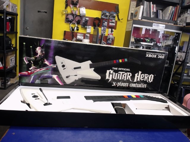 Guitare pour guitar hero xbox 360