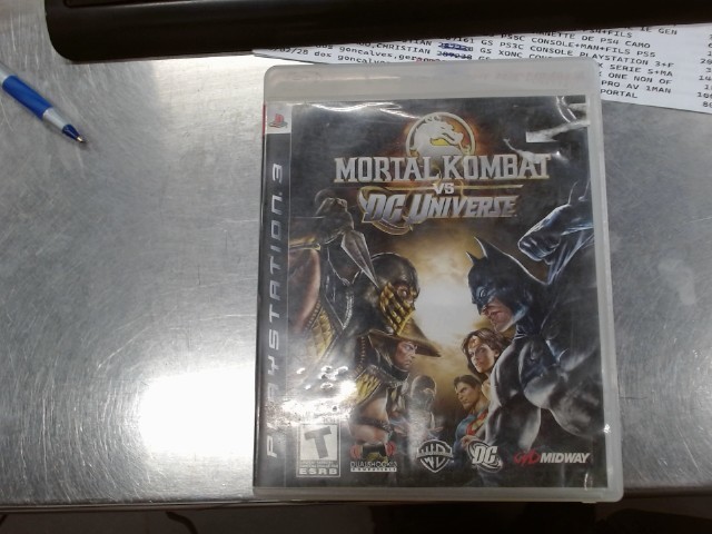 Mortal kombat vs dc universe