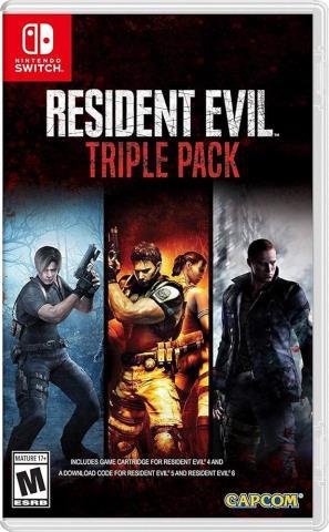 Resident evil triple pack switch
