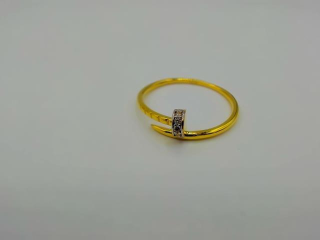 BAGUE EN OR 10KT NEW