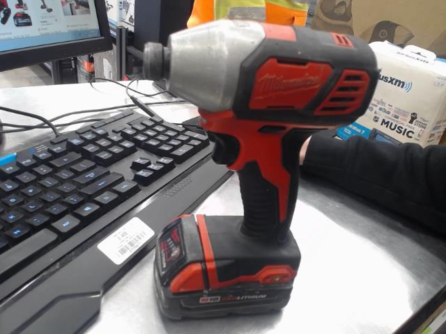 1/4 inch impact driver with battery