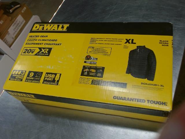 Manteux chauffant dewalt chauffant new