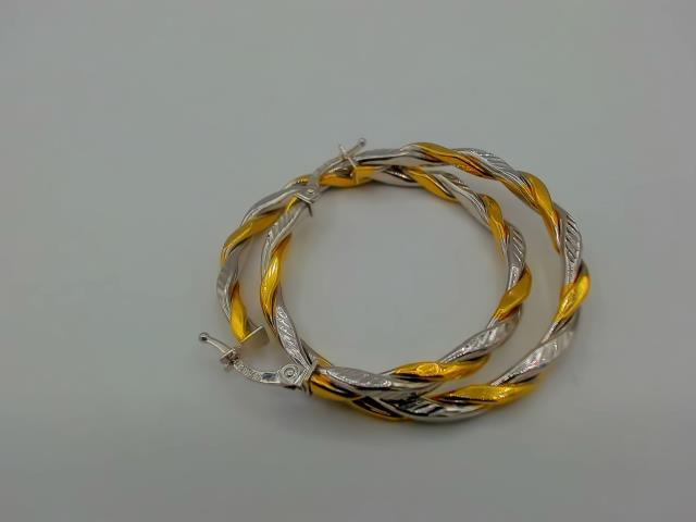 BOUCLES D OREILLES EN OR 10KT