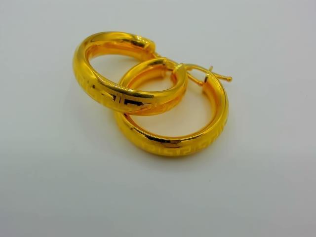 BOUCLES D OREILLES EN OR 10KT