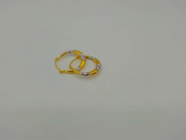 BOUCLES D OREILLES EN OR 14KT