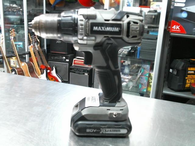 Drill driver mastercraft maxium