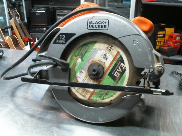Scie circulaire cabl orange