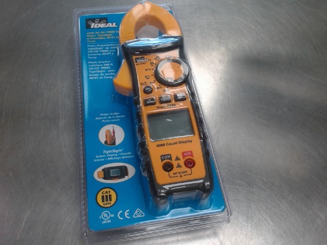 400a ac/dc ideal clamp meter neuf