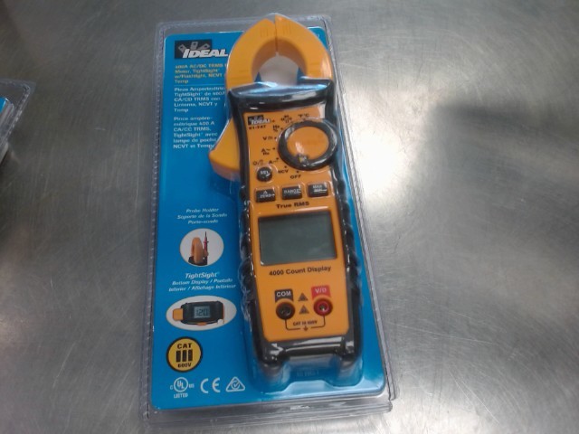 Ideal 400 ac/dc clamp meter