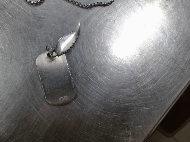 Medaillon en stainless 20g exception