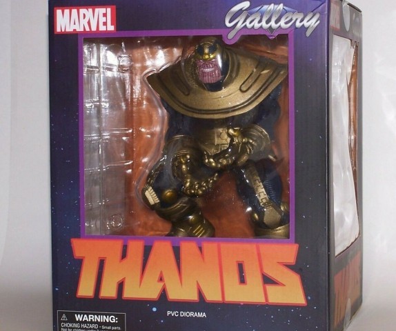 Statue marvel thanos avec boite pvc