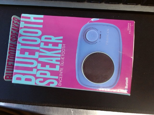 Speaker bluetooth in box