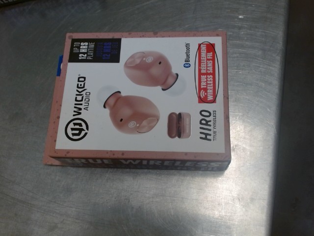 Wicked audio earbuds in box