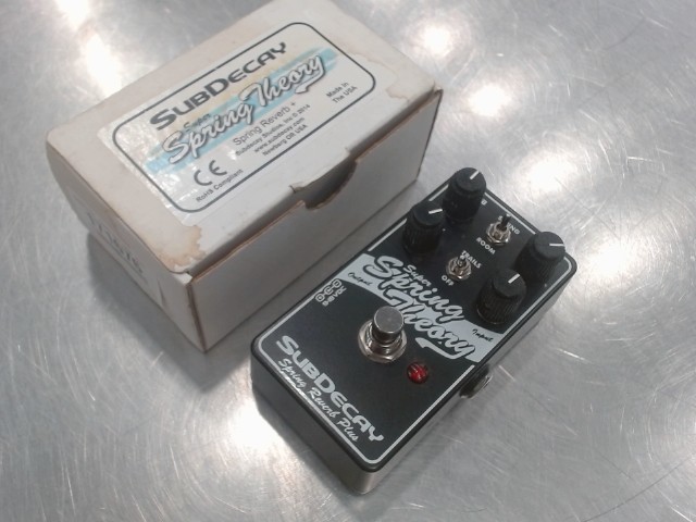 Super spring theory subdecay reverb