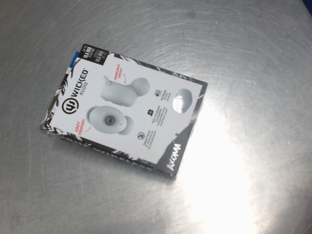 Wickedaudio axoma earbuds in box