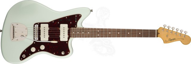 Guitar electrique fender squier bleu