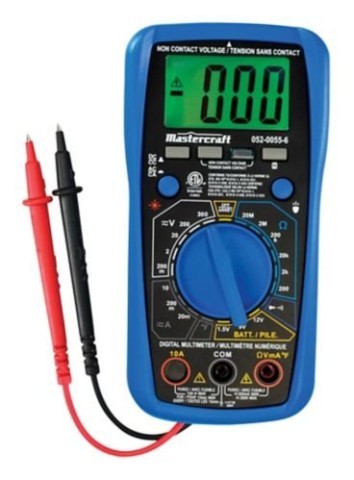 Mastercraft multimetre volt meter