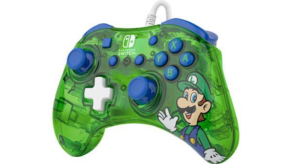 Manette nintendo switch rock candy luigi