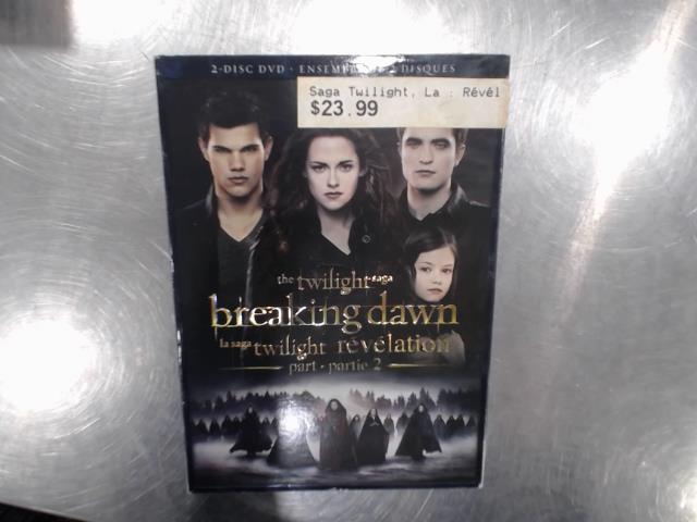 La saga twilight rvlation