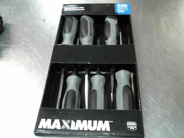 Kit de tournevis maximum en boite