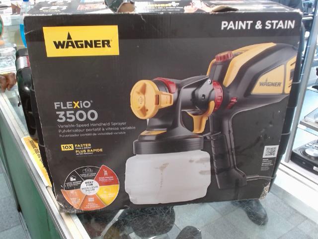 Gun a peinture dans boite