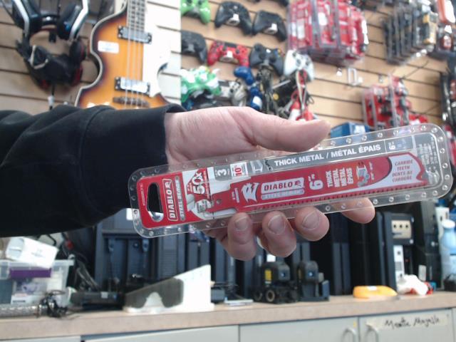 Pack de 3 blade 6po tt ds ts