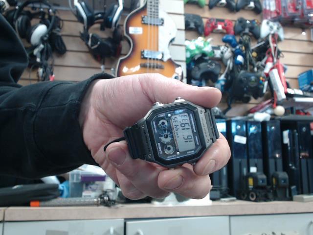 Casio watch band plastic