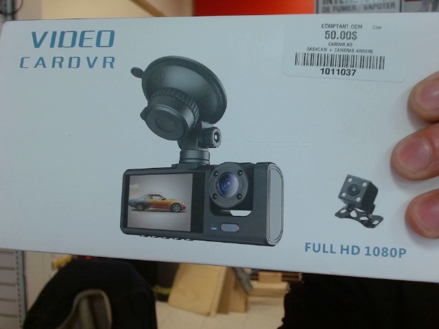 Dash cam +camera arriere