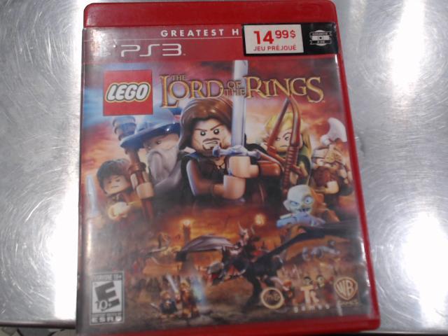 The lord of the rings lego jeu ps3