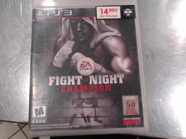 Fight night champions jeu ps3