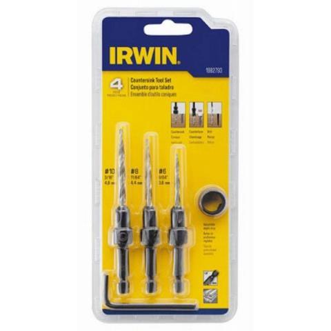 Irwin countersink tool set 4pc.