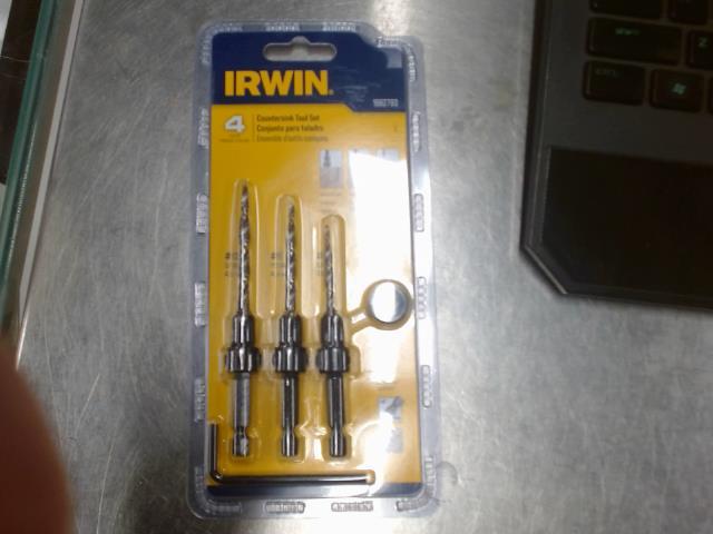 Irwin countersink tool set 4pc.
