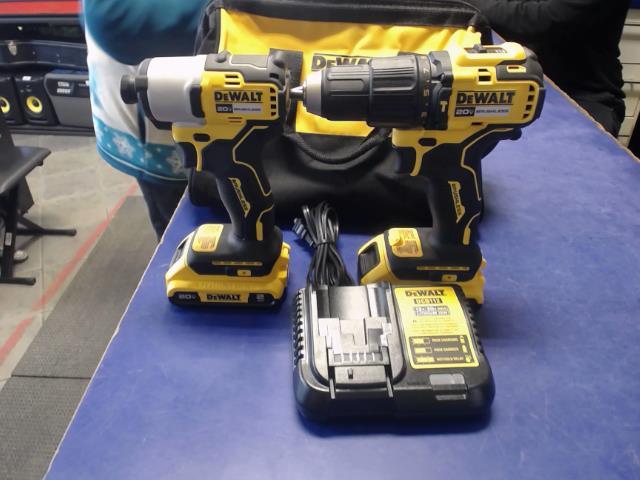 Kit drill impact comme neuf 2 batt 2024
