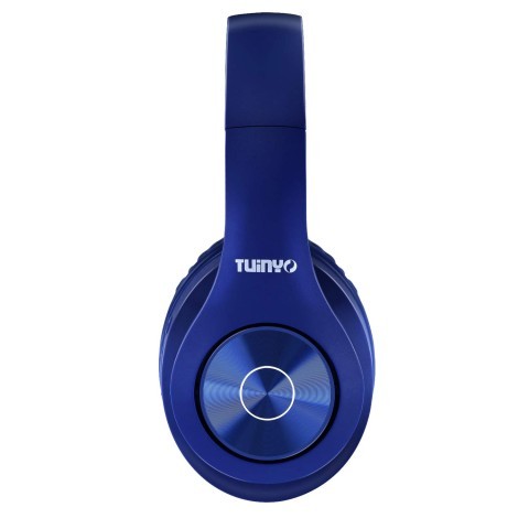 Ecouteurs bluetooth bleue