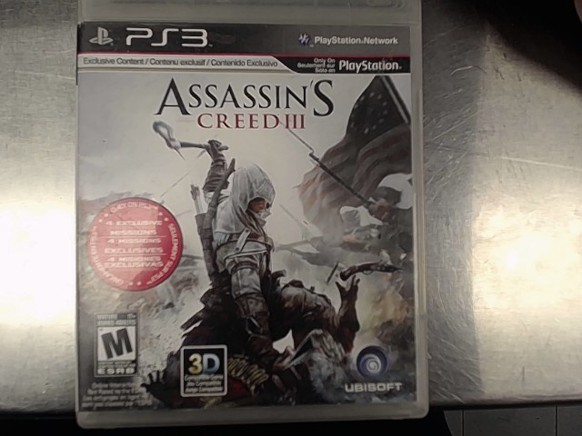 Assasins creed iii